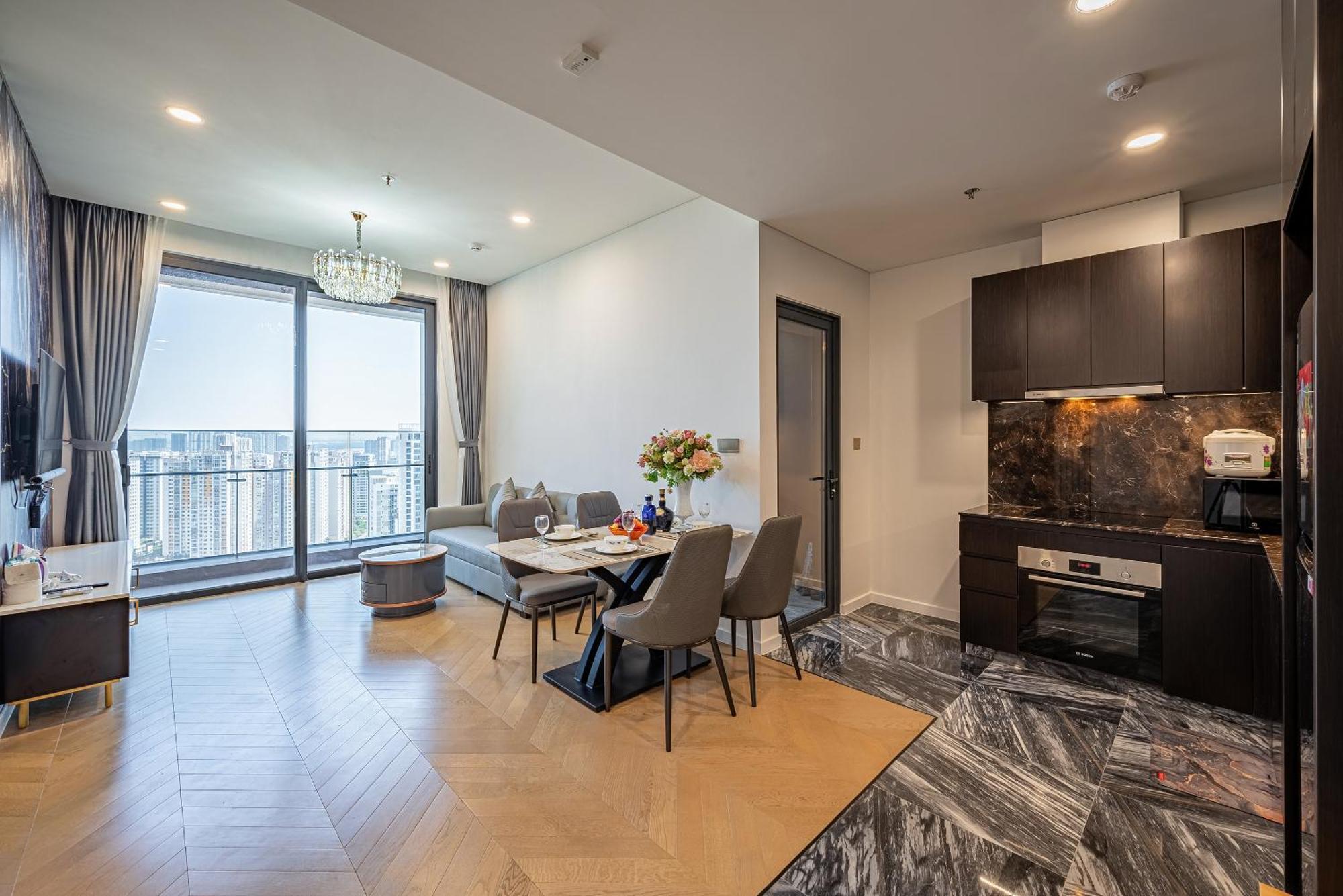הו צ'י מין סיטי Vinhomes Landmark Condotel Suite מראה חיצוני תמונה